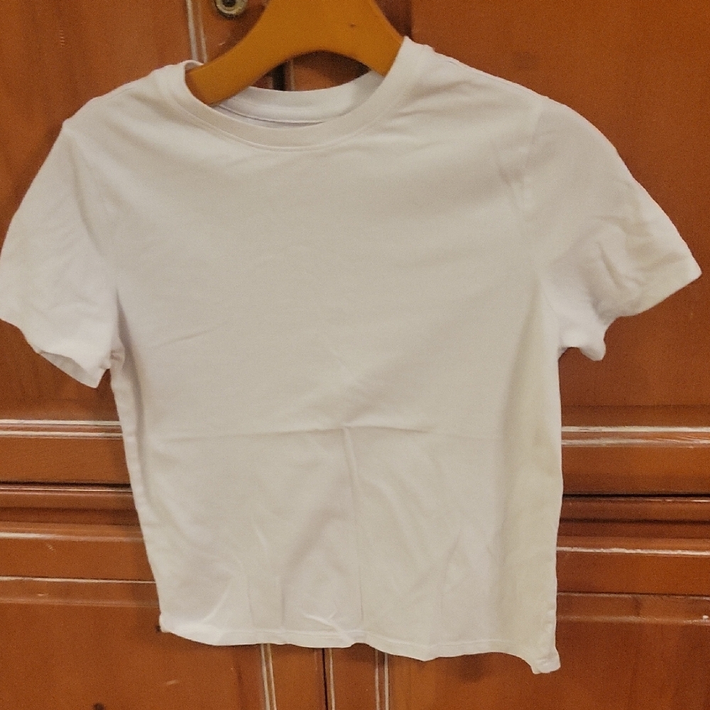 Cat & Jack White Short Sleeve Tee